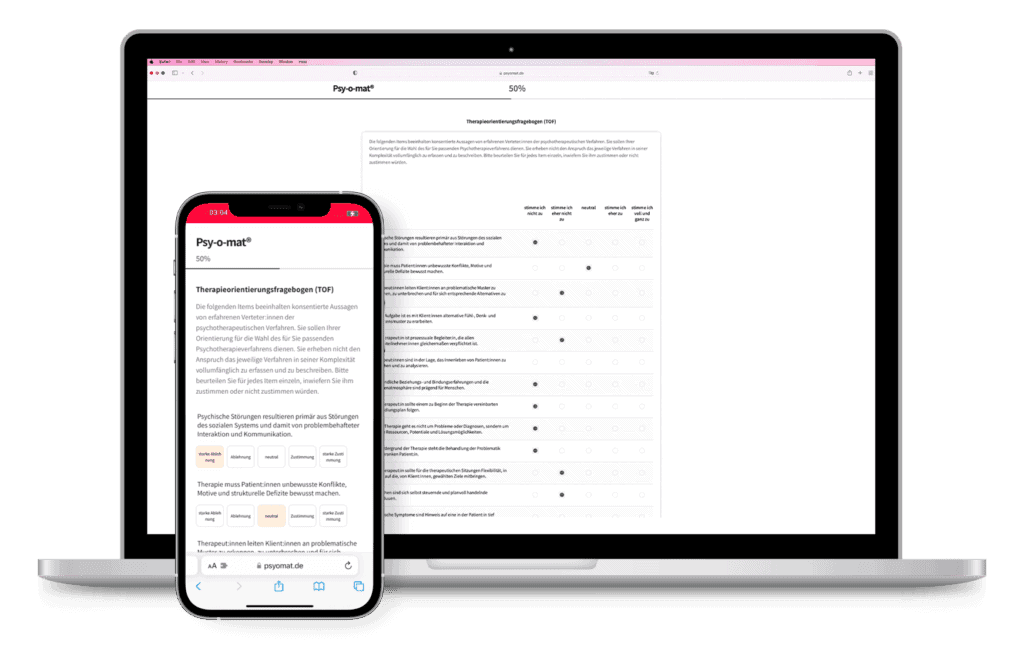 Therapieorientierungsfragebogen (TOF)